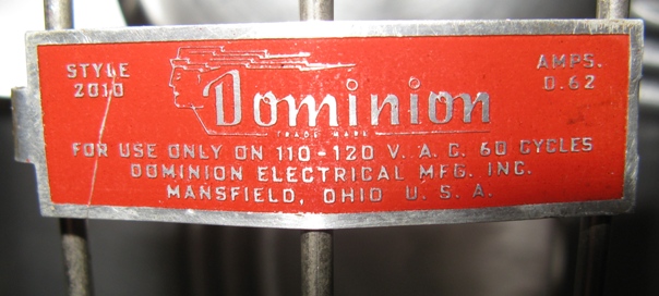 Restored Front Label View